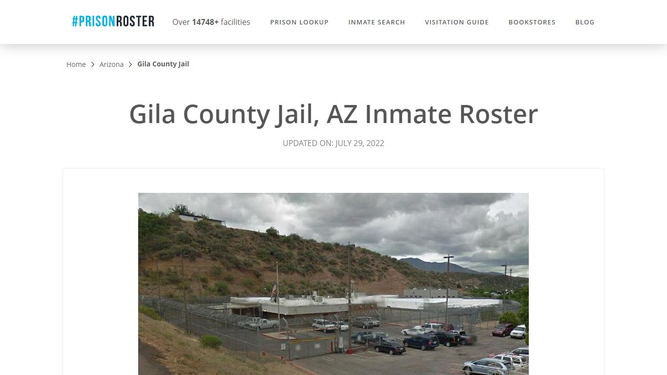 Gila County Jail, AZ Inmate Roster